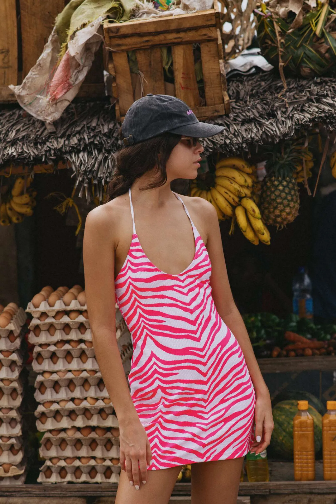 BRIGHT CAP (GREY WITH PURPLE LOGO)>Bright Swimwear Cheap
