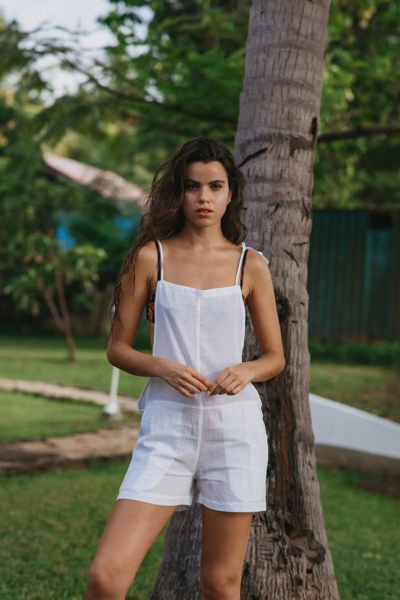 ISABEL ROMPER (WHITE)>Bright Swimwear Online