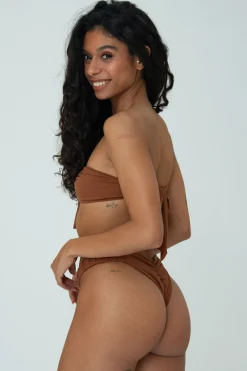 IVY BOTTOM (BROWN)>Bright Swimwear Best Sale