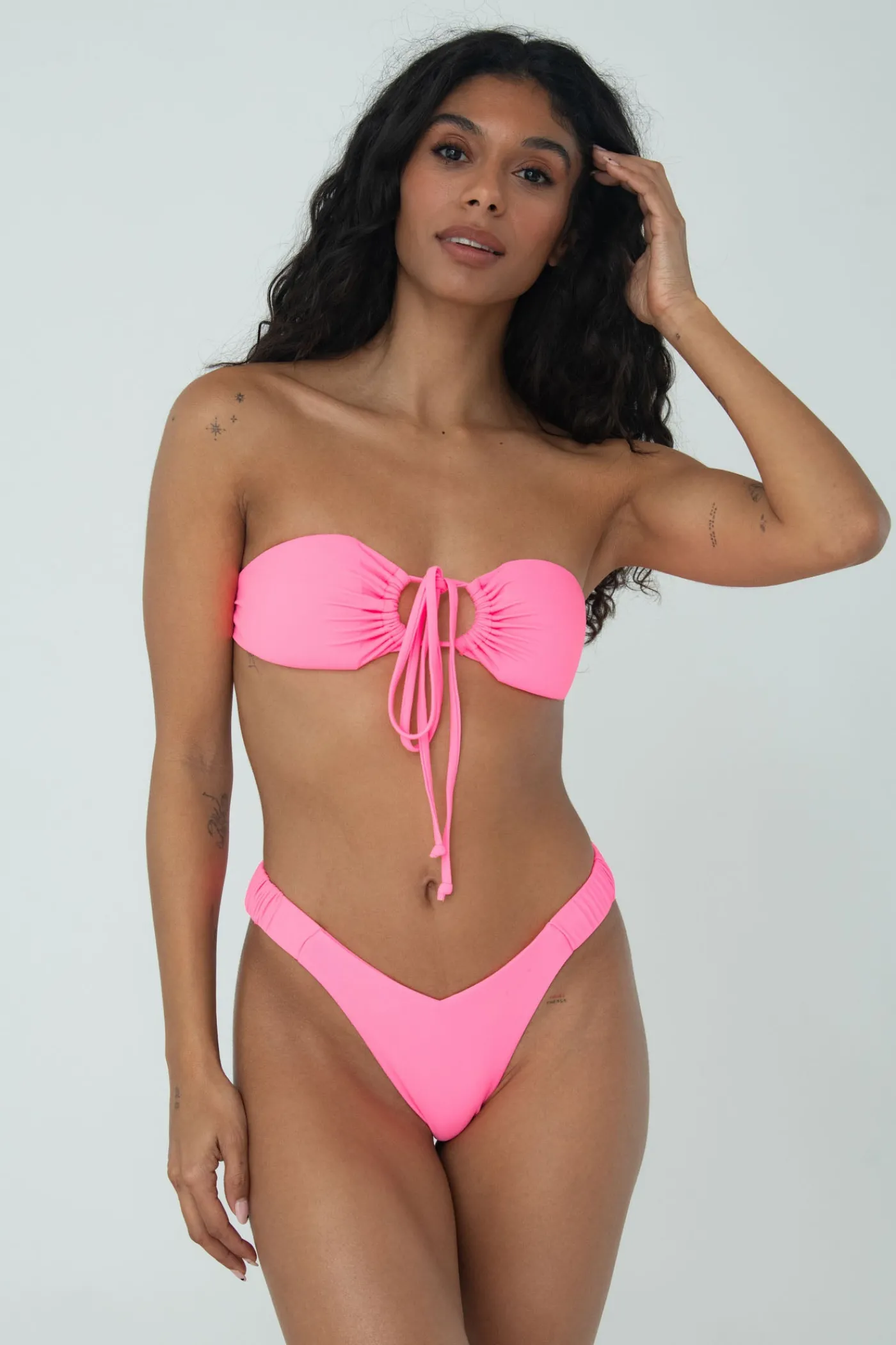 IVY BOTTOM (BUBBLE GUM)>Bright Swimwear Clearance