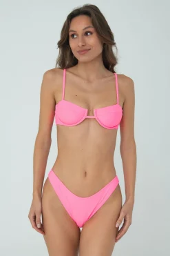 LOLA TOP (BUBBLE GUM)>Bright Swimwear Sale